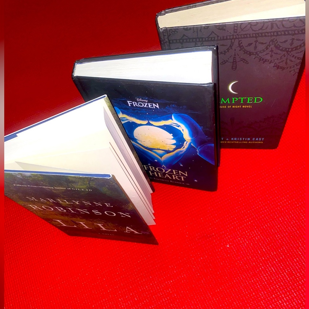 Bundle of 3 hardcover books 📚.